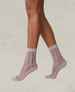 The Alicia socks on the foot 2
