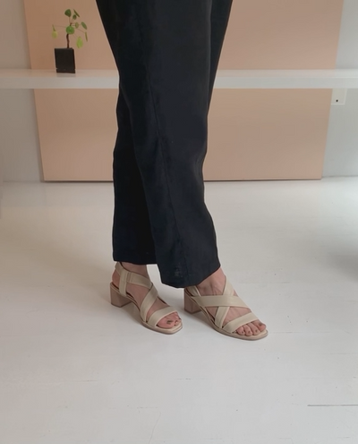 Video of Jade on the foot, shown for fit and movement.