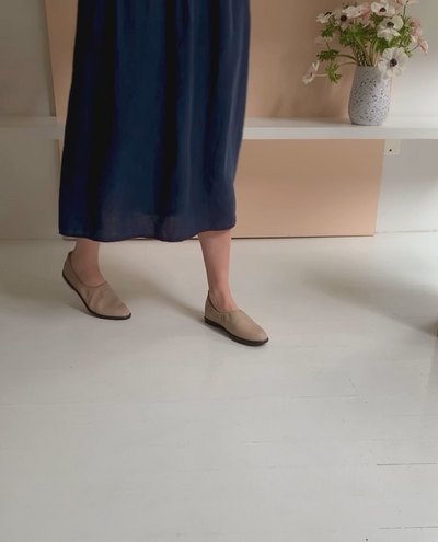Woman walking in Yano to show motion and fit