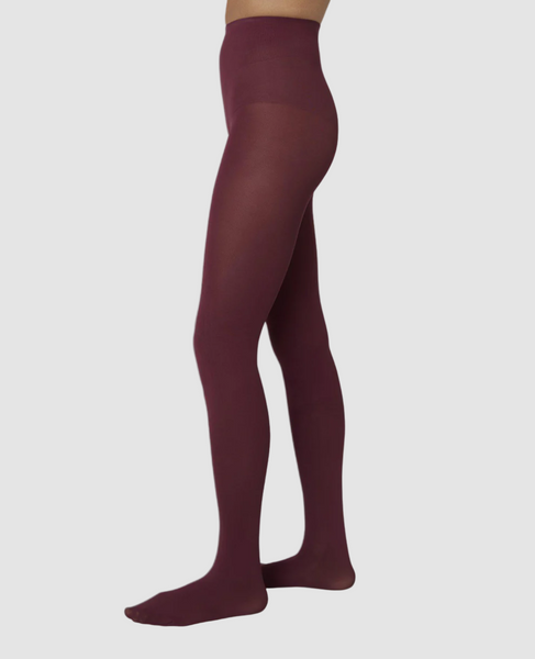 Swedish Stockings 'Olivia' Tights, deep-red