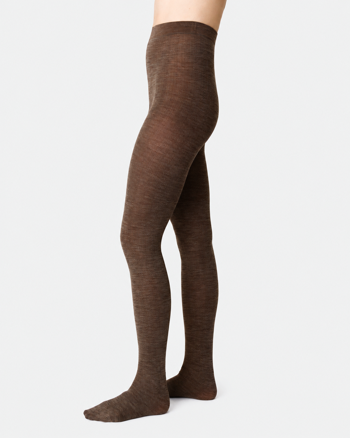 Swedish Stockings Ylva in Mid Brown