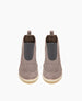 Coclico Casual Flat Bootie with Crepe Sole in Cinder Suede 3