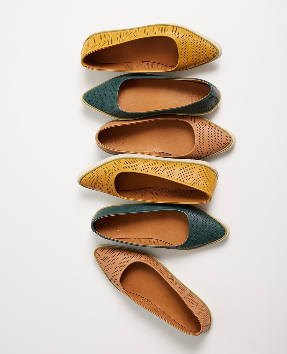 All three colors of the Usha Sneaker