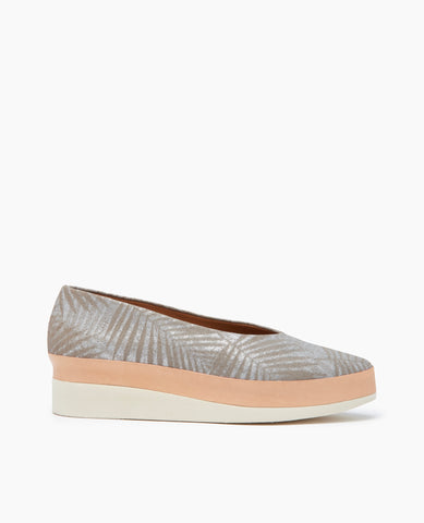 Perl Wedge Silver Palm 36