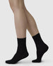 Swedish Stockings Johanna Wool Socks Black 1