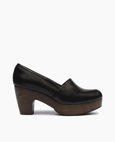 Theresa Clog Tequila Black 35